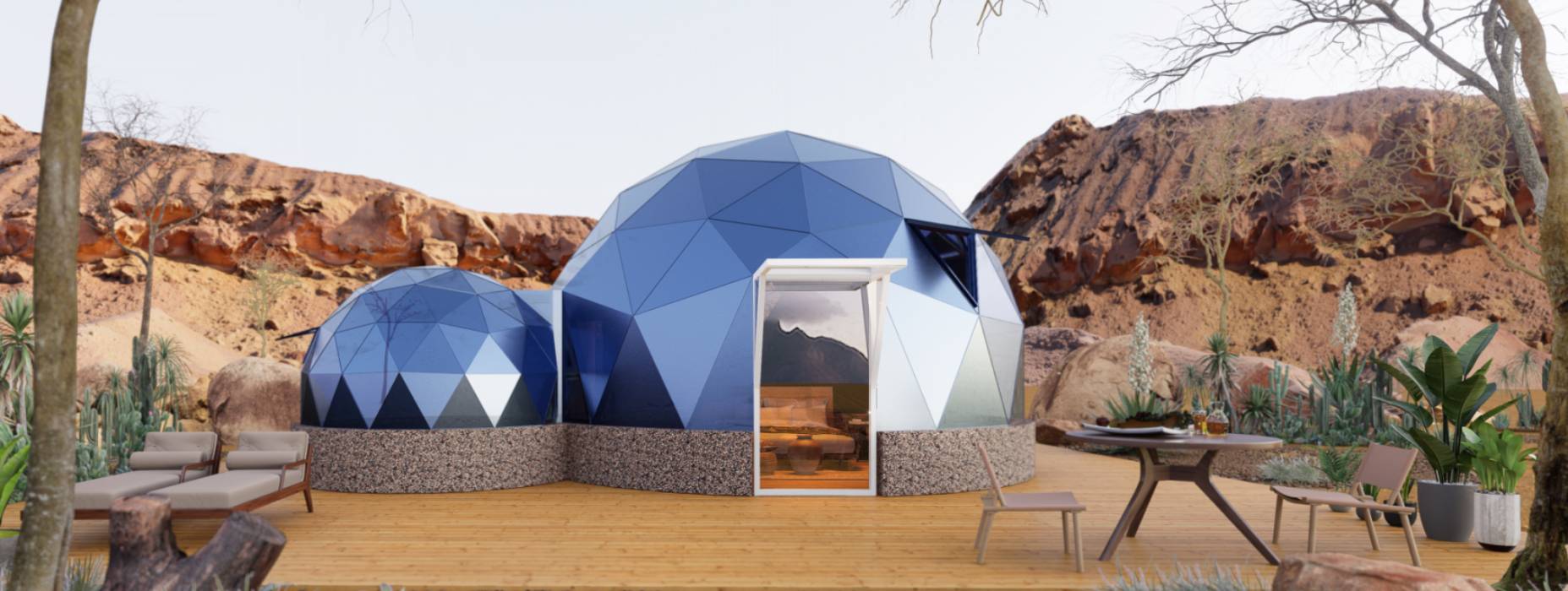 泰和县球形智能光伏玻璃星空房